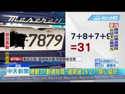 八字五行車牌|車牌數字與命理:如何找到最佳搭配